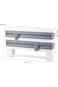 Multifunctional 4 in 1 Paper Towel Holder, Wall Mount Rolls Cutting Rack,4 in 1 Sauce Bottle Storag