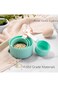 Rose Gold Stainless Steel Handle Measuring Cups and Spoons Set, Azonee 8 Piece Stackable Accurate T