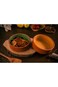 LUKSYOL Handmade Colored Clay Bowls: Authentic Mexican Pottery for Culinary Delights   Microwave &amp;