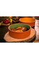 LUKSYOL Handmade Colored Clay Bowls: Authentic Mexican Pottery for Culinary Delights   Microwave &amp;