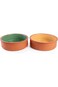 LUKSYOL Handmade Colored Clay Bowls: Authentic Mexican Pottery for Culinary Delights   Microwave &amp;