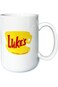 senooe Luke's Diner Coffee Mug Ceramic Mugs Tea Cup Fun Novelty Gift 15 oz (Gilmore Girls Mug)