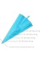 Tazweeq Piping Bags Reusable, Silicone Pastry Bags for Cake Decorating, Baking Supplies for Cookies