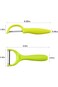 2 PCS Special Peelers for Kitchen, Vegetable Potato Peelers set Fruit Peeler Apple Peeler I-Shaped