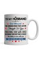 Obediently,Funny coffee mug , To My Husband - I Love You God Blessed The Broken Road Led Me Straigh