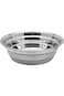 Raj Stainless Steel Boya Colander, 34 cm, Silver, SSB017 - For Rice, Vegetables, and Fruits