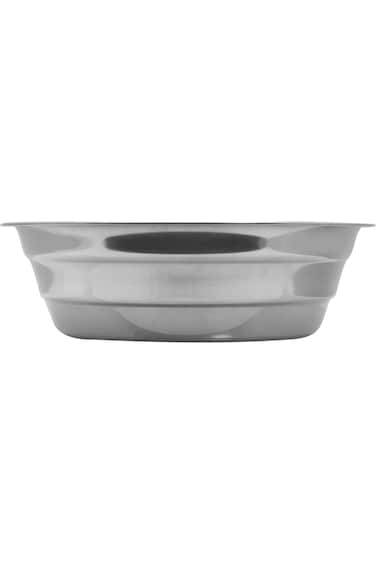 Raj Stainless Steel Boya Colander, 34 cm, Silver, SSB017 - For Rice, Vegetables, and Fruits