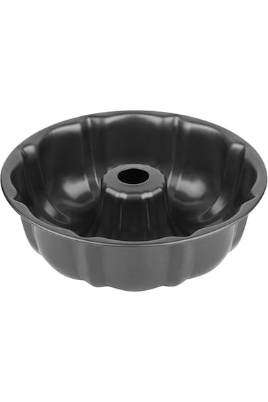 Bundt Cake Pan, Fluted Tube Cake Pans for baking, Heavy Duty Carbon Steel Tube Pan Nonstick, Tube B