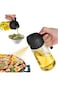 Tazweeq Oil Dispenser Bottle, 2 in 1 Olive Oil Dispenser and Oil Sprayer, 470ml Olive Oil Bottle, 1