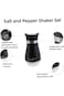 Oasisgalore 2PCS Salt and Pepper Shaker Set for kitchen,Stainless Steel Salt Pepper Dispenser Conta