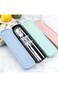 Sanbo Stainless Steel Flatware Set Food Chopsticks Fork Spoon Cutlery Set Dessert Spoon Dinnerware