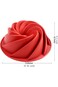 Large Spiral Shape Silicone Bundt Cake Pan Baking Molds -10in