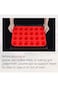 Bolivia's Muffin Pan, Silicone Cylinder Mold, Cake Pop Mold, Mini 24 Cups Cupcake Pan, BPA Free and