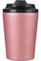 HABBAA Travel Mug, 350ml Double Wall Vacuum Insulated, Half Million Cup,LED Temperature Display Lid
