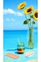 Sweet seven 200 Unwrapped Snow Cone Spoon Straws - Assorted Bright Colors for Shaved Ice, Milkshake
