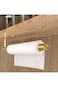 MBVVLZJVN Adhesive Paper Towel Holder, No Drilling Paper Tower Rack, Stainless Steel Rust-proof and