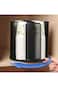 Toriseek Coffee cup holder, rotatable cup and lid organizer box with 4 compartments, paper cup stor