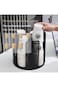 Toriseek Coffee cup holder, rotatable cup and lid organizer box with 4 compartments, paper cup stor