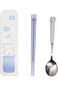 Travel Utensils, Cutlery Set Portable Travel Camp School Reusable Flatware Dishwasher Safe, Include