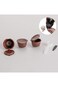 SYOSI Reusable Coffee Capsules for Dolce Gusto Machines, 6 PCS BPA-Free Filter Cups with 2 Plastic