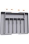 RCCO Cutlery Drawer Organiser, Kitchen Cutlery Trays Silverware Drawer Organizer, Expandable Utensi