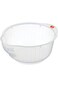 Inomata Plastic Japanese Rice Washing Bowl with Strainer, 2 quart