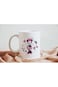 كوب شاي وقهوة خزفي أبيض من جفت ميت، بتصميم ميني ماوس من ديزني، سعة 320 مل   مطبوع من الجانبين   كوب لطيف