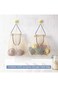 4Pcs Reusable Mesh Bags, 4Pcs Multi-purpose Breathable Hanging Bag Storage Washable Kitchen Organiz