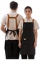 High-Quality Waterproof Canvas Chef Aprons with Pockets - Professional Bib Apron for Cooking - Adju