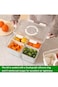 Andgogo Fruit Vegetable Storage Containers Fridge Refrigerator Organizer, Produce Storage Container