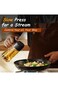Olive Oil Dispenser Bottle, 2 in 1 Oil Dispenser for Kitchen, 470ml Glass Oil Spray Bottle with Pou