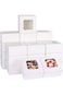 White Bakery Boxes 6x6x3 Inches 15pcs with Window Small Cookie box Treat Box for Cookies, Cake, Pie
