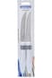Tramontina Cor&amp;Cor 2 Pieces Steak Knife Set with Stainless Steel Blade and White Polypropylene Hand
