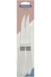 Tramontina Cor&amp;Cor 2 Pieces Steak Knife Set with Stainless Steel Blade and White Polypropylene Hand