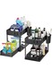 Lutors Under sliding cabinet basket organizer, 2 tier under cabinet bathroom under sink organizers