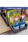 Lutors Under sliding cabinet basket organizer, 2 tier under cabinet bathroom under sink organizers