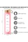 TRASSLE 32 Oz Borosilicate Glass Water Bottle with Times to Drink - Wide Mouth BPA Free Glass Motiv