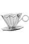 ALMEKAQUZ Coffee Filter Cup Multiuse Coffee Filter Holder Gift Easy Clean Pour over Coffee Filter H