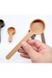 Oasisgalore Coffee Scoop, Coffee Spoons, Korean Style Beech Wooden Coffee Ground Spoon, Measuring f
