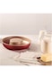 Tramontina Brasil 24cm 1.4L Red Aluminum Cake Pan with Interior and Exterior Starflon Max PFOA Free