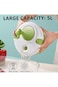 OctStory Salad Spinner with Bowl, Spin &amp; Dry Salad Greens, Fruits &amp; Vegetables,Large Spin Stop Sala