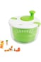 OctStory Salad Spinner with Bowl, Spin &amp; Dry Salad Greens, Fruits &amp; Vegetables,Large Spin Stop Sala