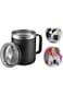 Stainless Steel Insulated Coffee Mug with Handle 12oz, Double Wall Vacuum Travel Mug, Tumbler Cup w