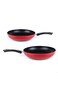 BLACKSTONE 2 Pcs Nonstick Frying Pan Work PAN For Cooking With 100% Nonstick Coated Surface Fry Pan