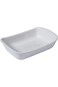 صينية تحميص مستطيلة من بايركس، مقاس 15 سم × 22 سم، لون أبيض