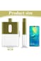 KASTWAVE Flat Water Bottle, 18.65oz Travel Water Bottle, Portable Plastic A5 Water Bottle, Reusable