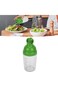 Salad Dressing Shaker, Plastic Clear Measuring Bottle for Mixing Ranch Homemade Sauce Container BPA