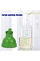 Salad Dressing Shaker, Plastic Clear Measuring Bottle for Mixing Ranch Homemade Sauce Container BPA