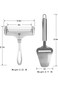 KASTWAVE 2 Pieces Cheese Slicer Set, Stainless Steel Wire Cheese Slicer with Cheese Plane Tool, Adj
