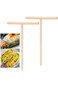 Wooden Crepe Sticks T-Shape Wooden Crepe Spreader Tool
